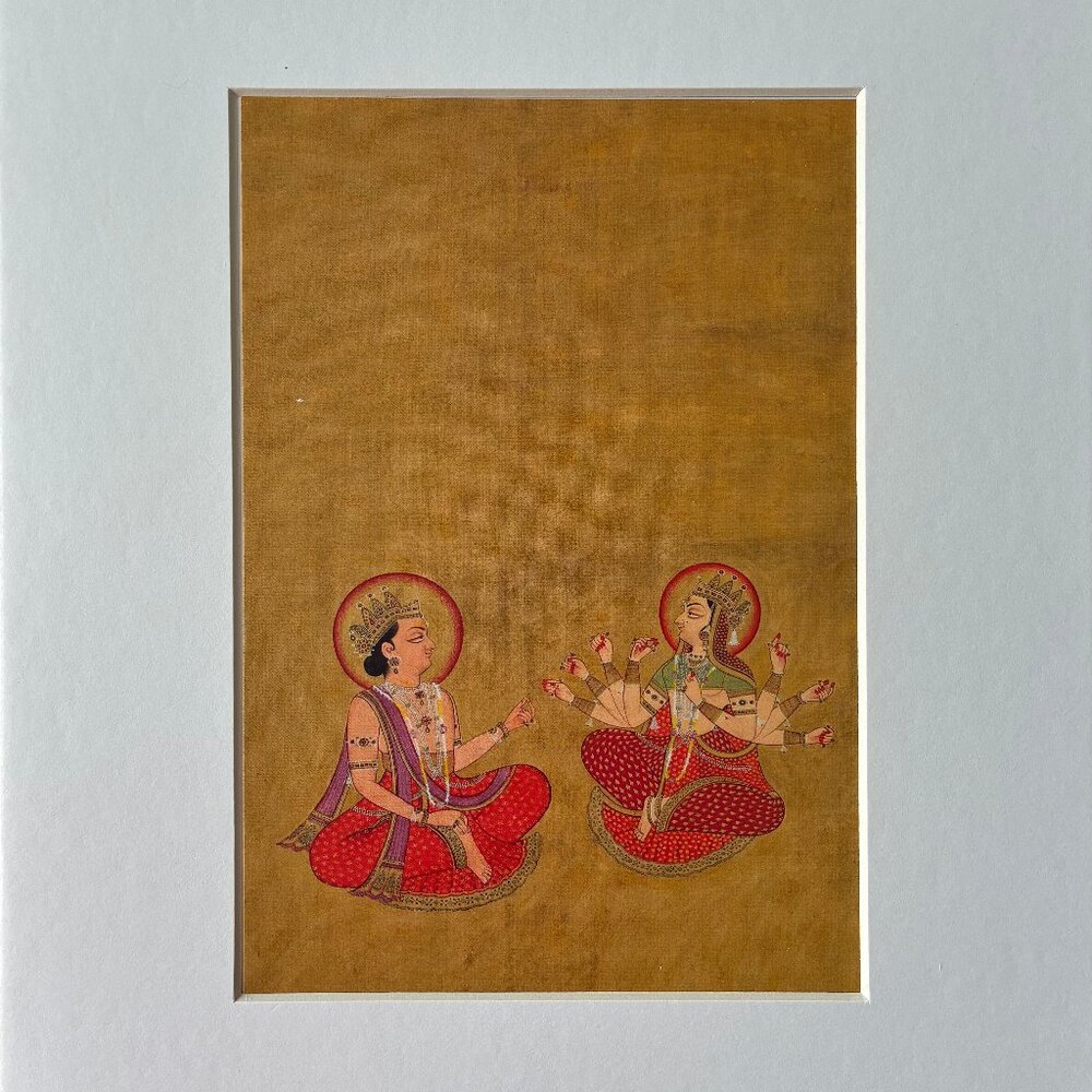 NWT ART PRINT: Garden Cosmos, The Royal Paintings of Jodhpur